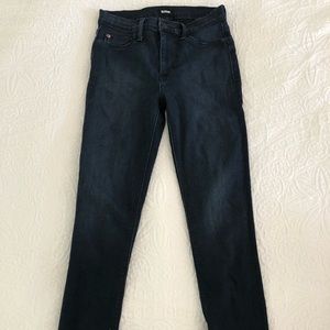 Dark wash high waist Hudson skinny jeans size 27